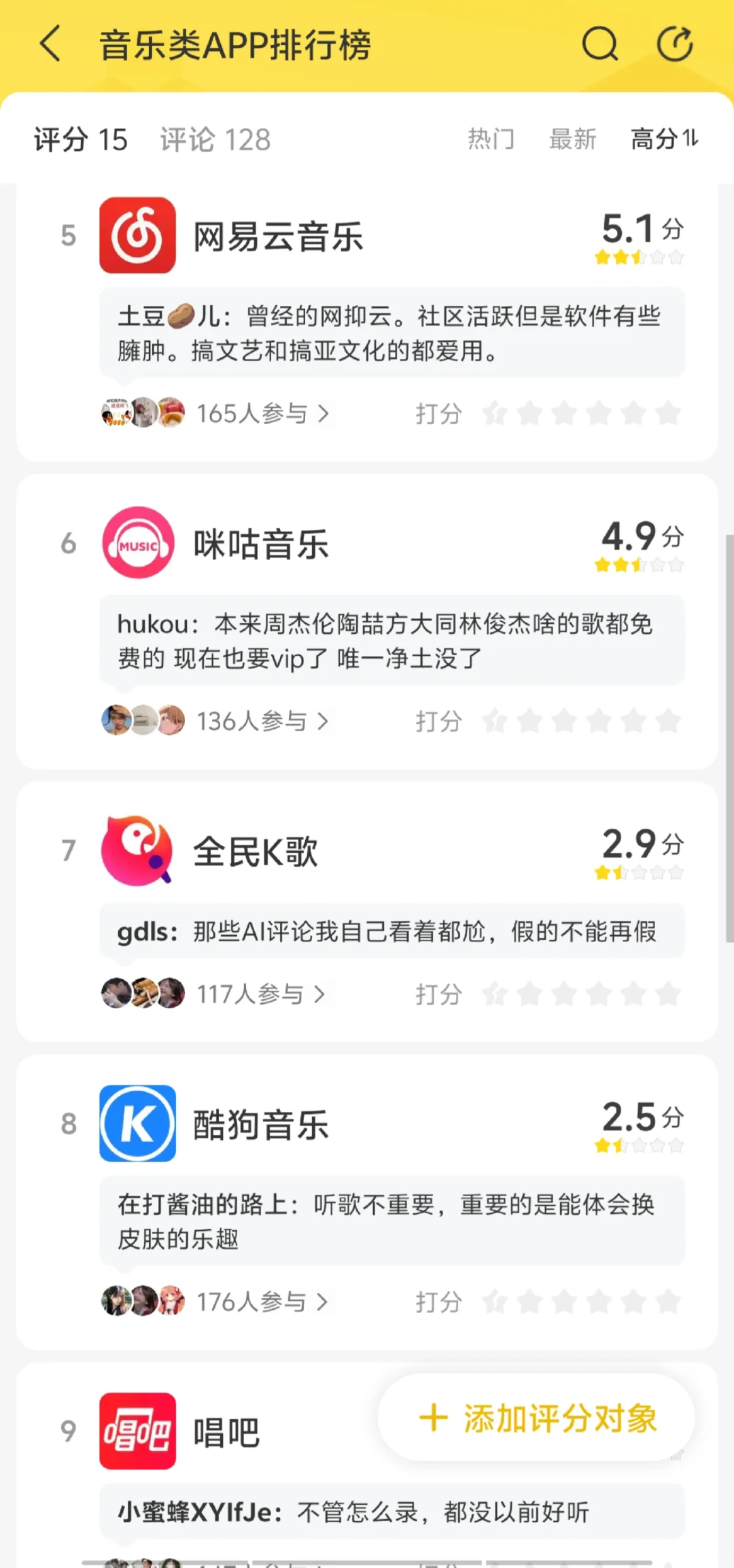 音乐类app排行榜！你最爱用那个？