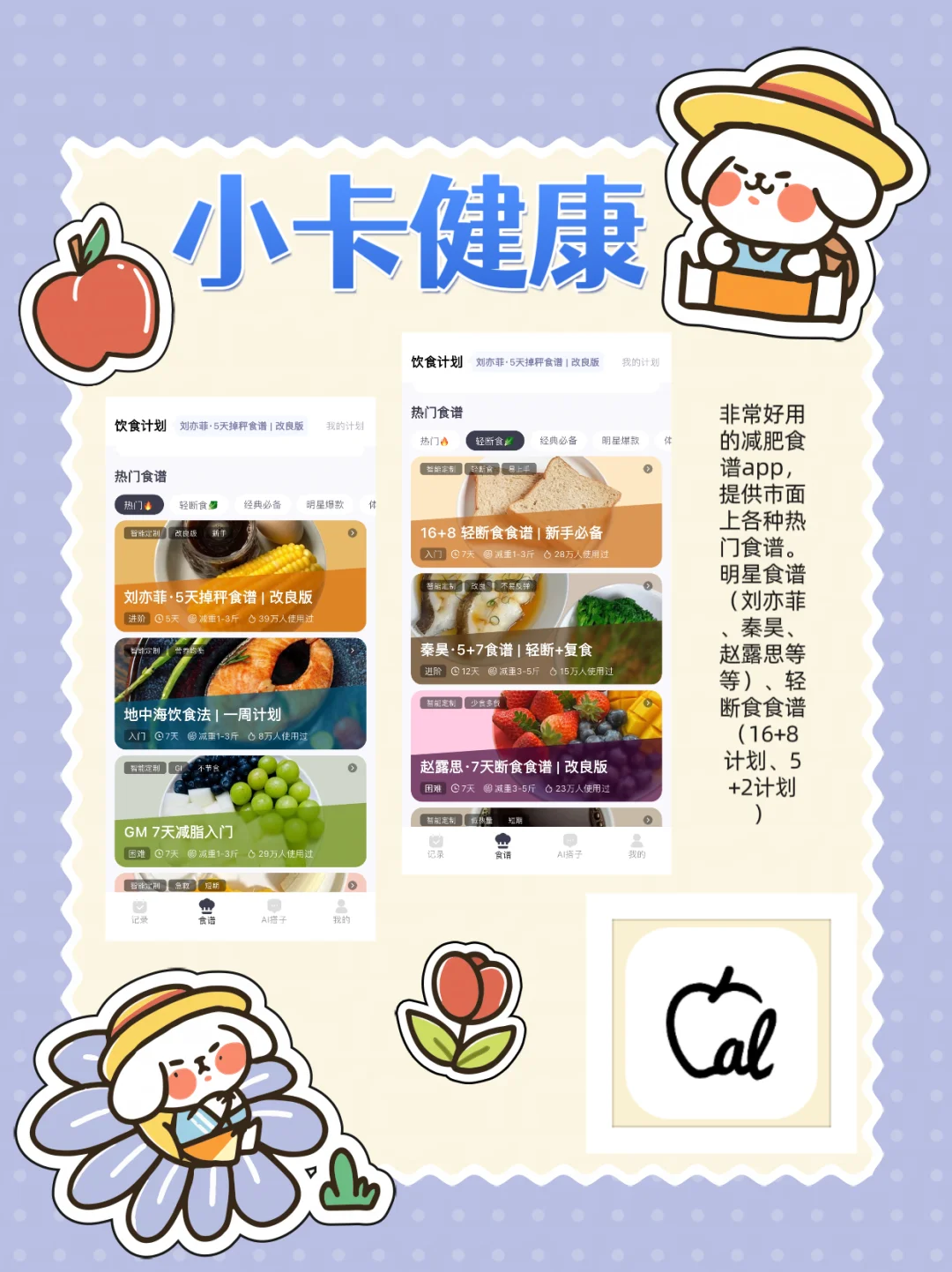 🍎【减肥APP红黑榜】全网爆火的5款软件实