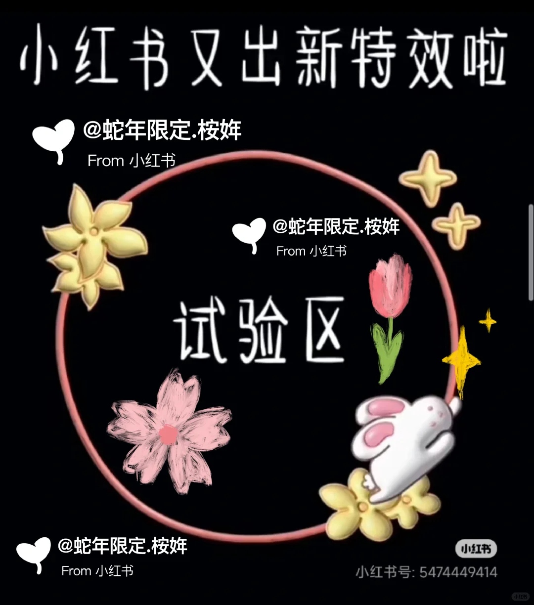 来了！新特效！小红书📱