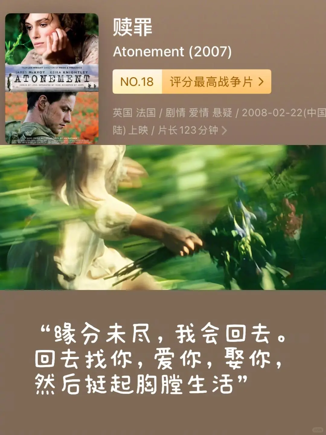 能提高审美的经典高分电影❗