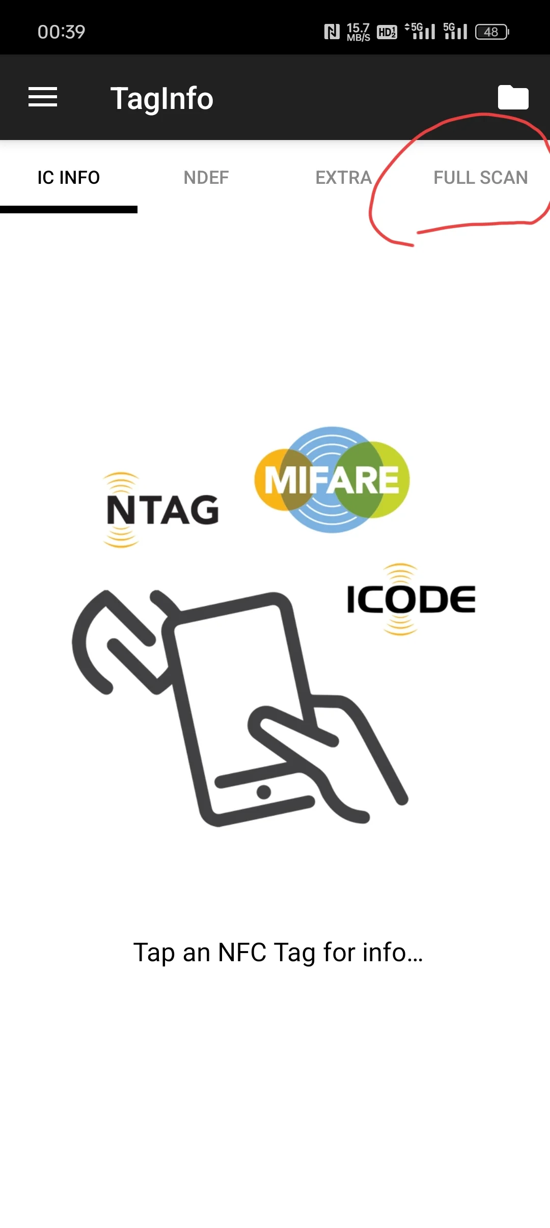 安卓手机使用taginfo软件识别LV包包