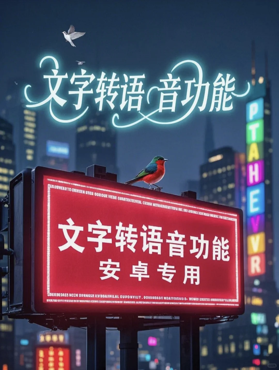 安卓专用——文字转语音功能