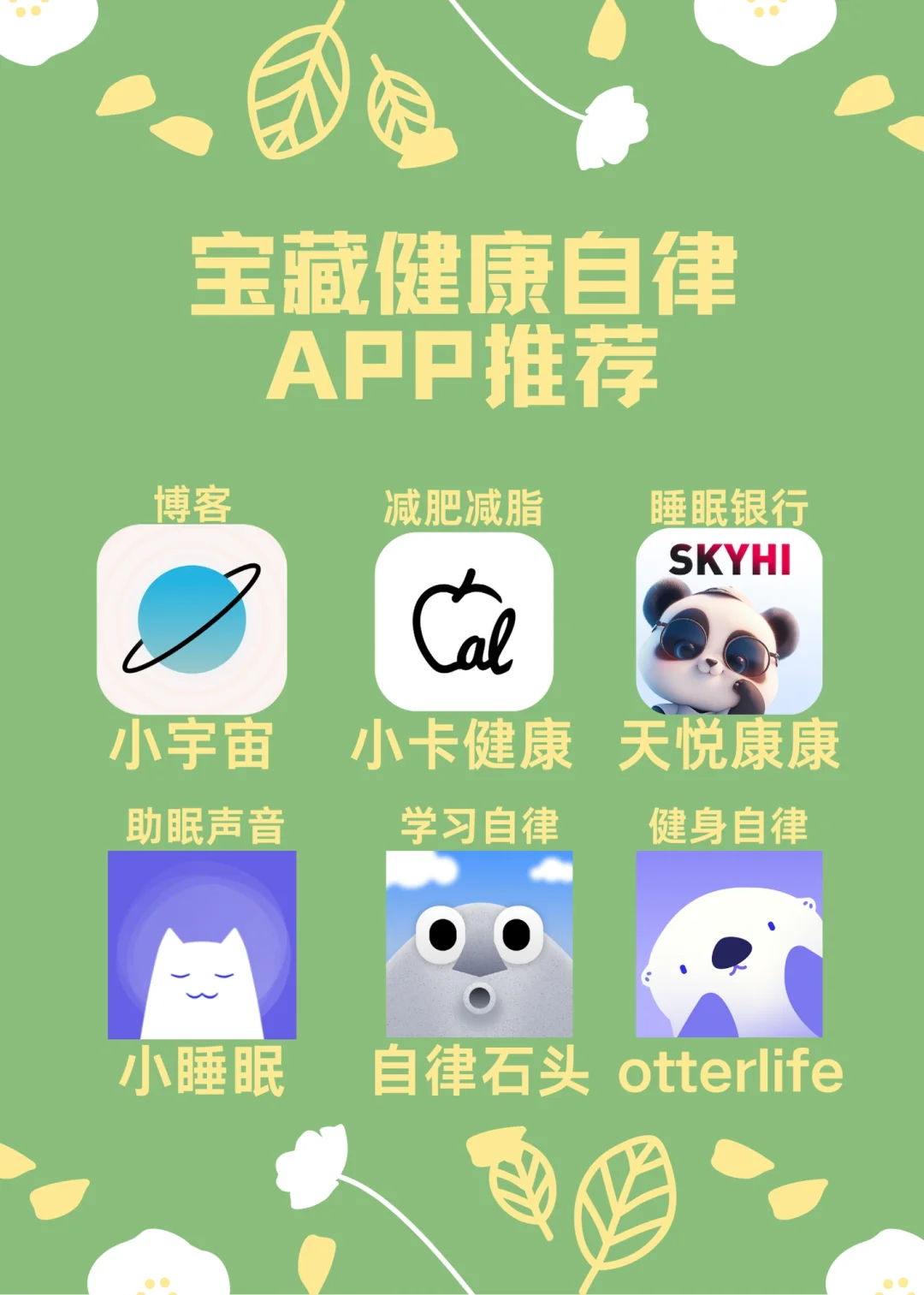 小众APP，挖掘健康自律潜能