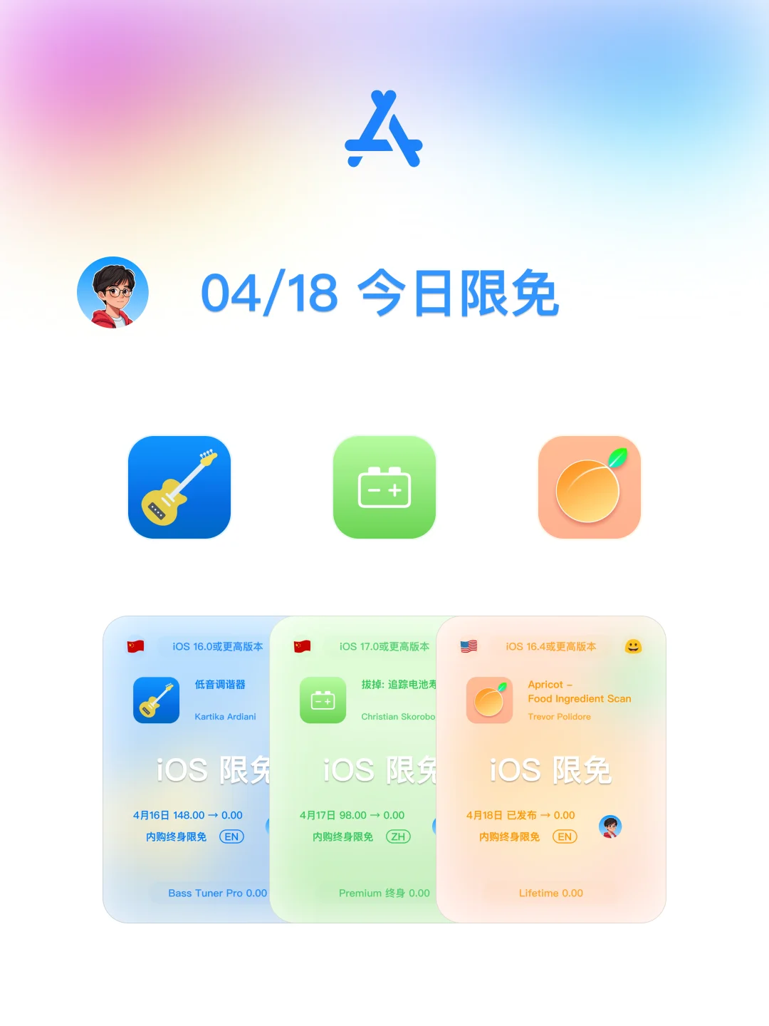 iOS 限免 - 04 18 今日限免