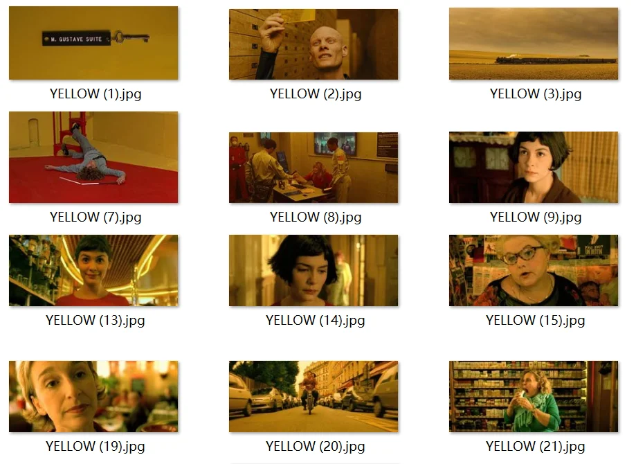 【建议收藏】💛黄系电影构图教科书级解析