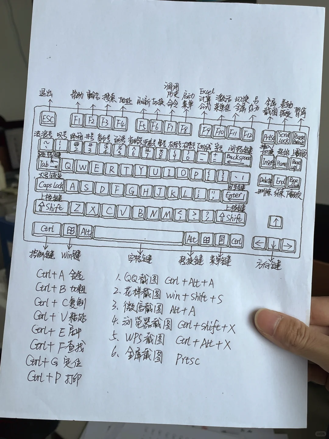 熬夜整理出了办公必备的快捷键，快收藏起来