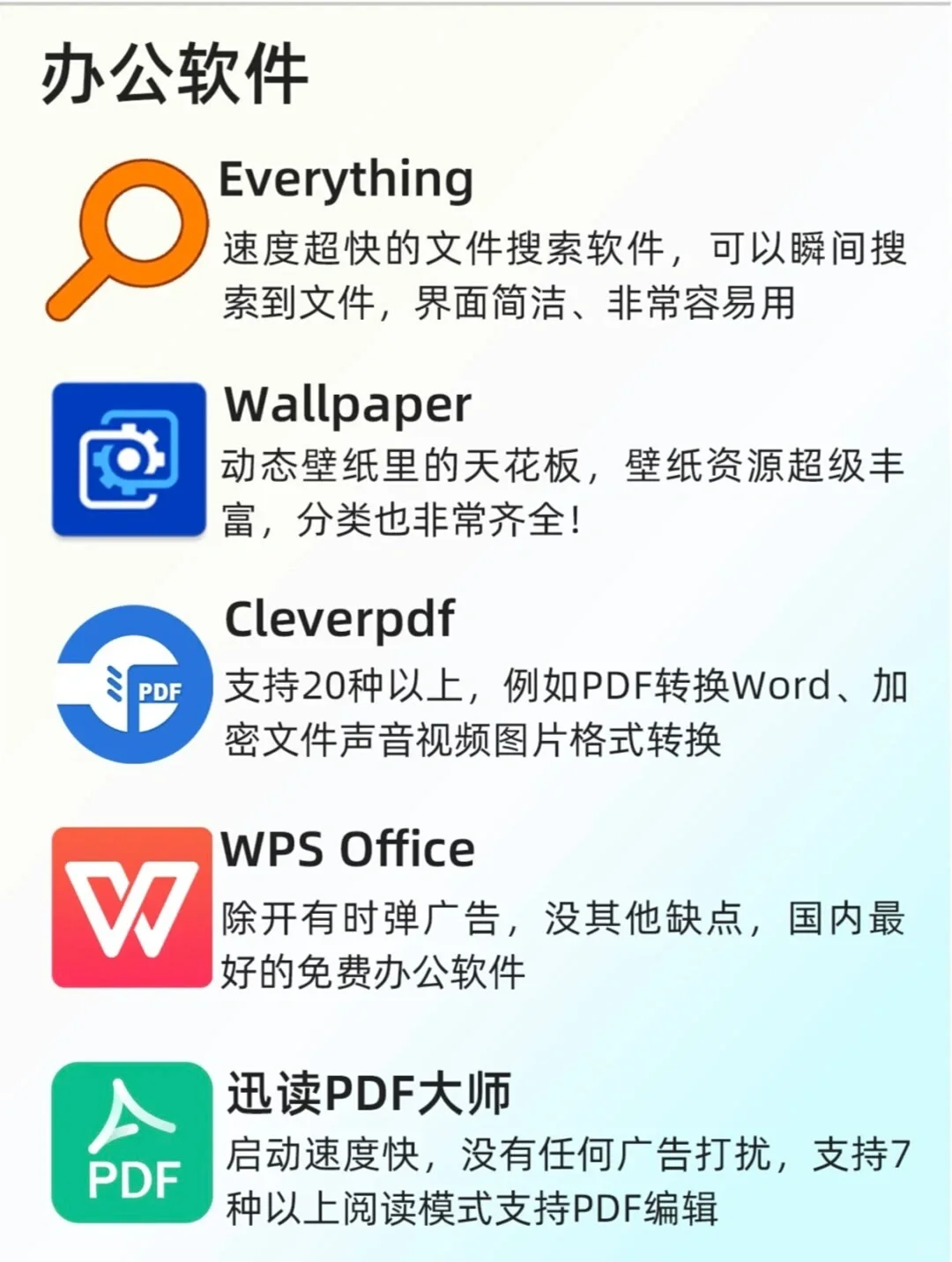 大学生电脑必备软件，报预算，我推荐