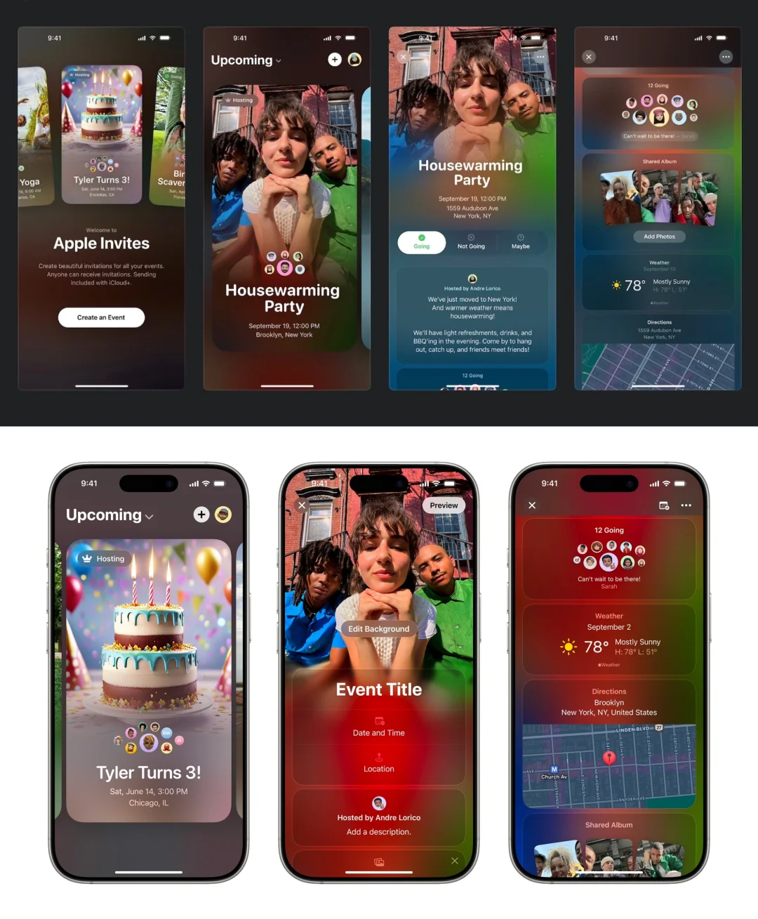 苹果发布新应用 「Apple Invites」附功能科普