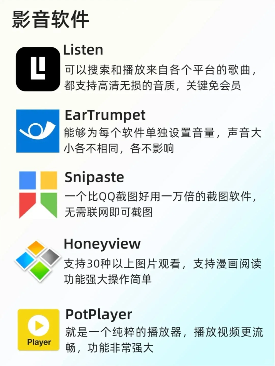 大学生电脑必备软件，报预算，我推荐