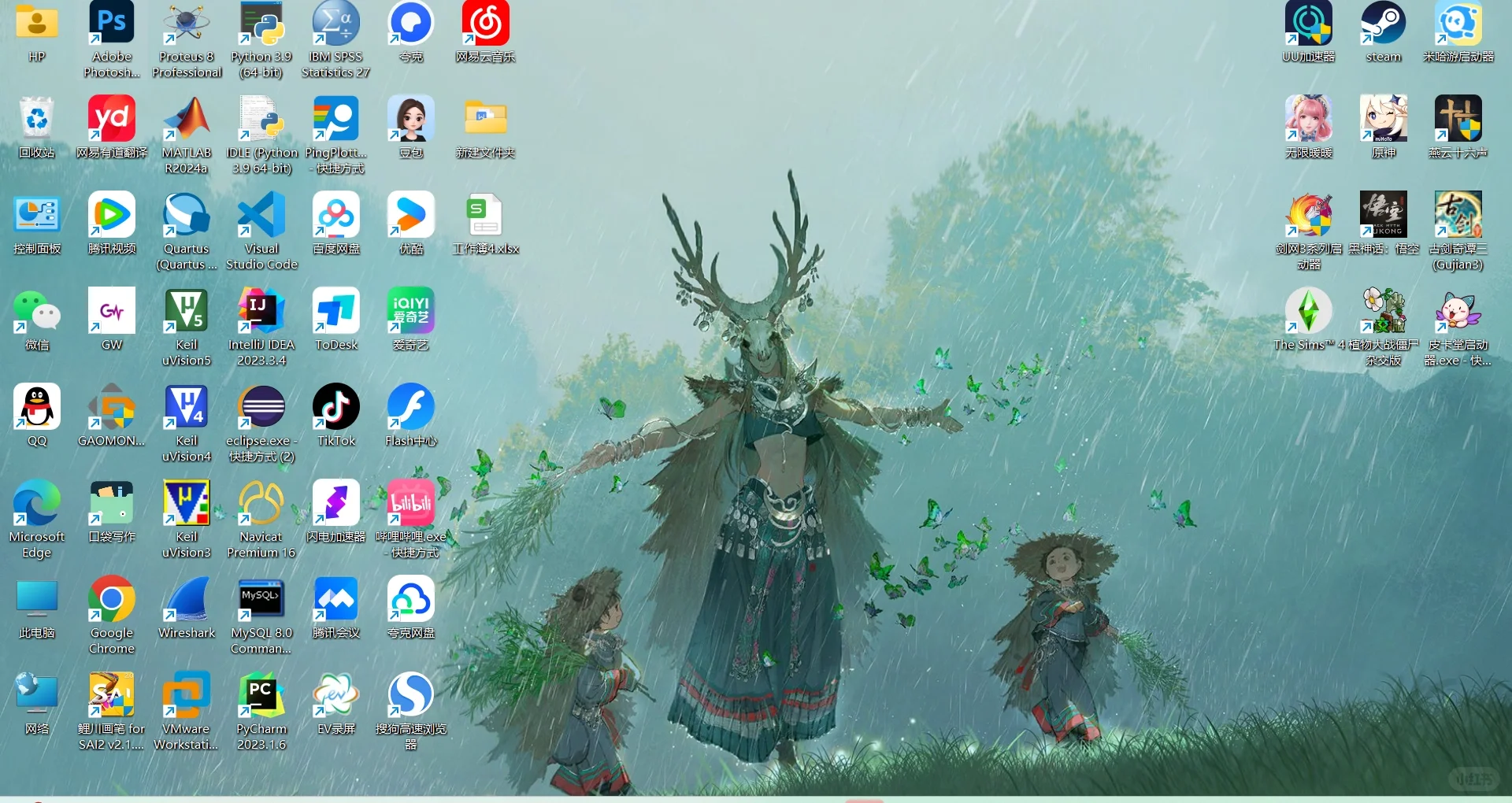 最简单的一集:看桌面识专业