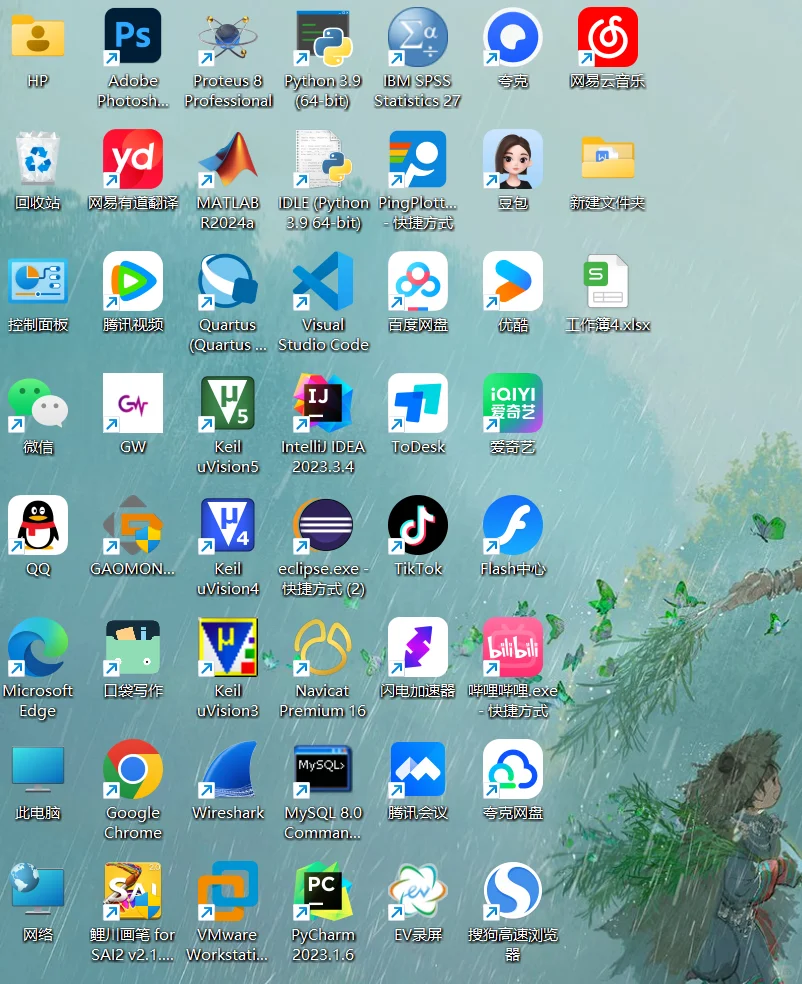 最简单的一集:看桌面识专业