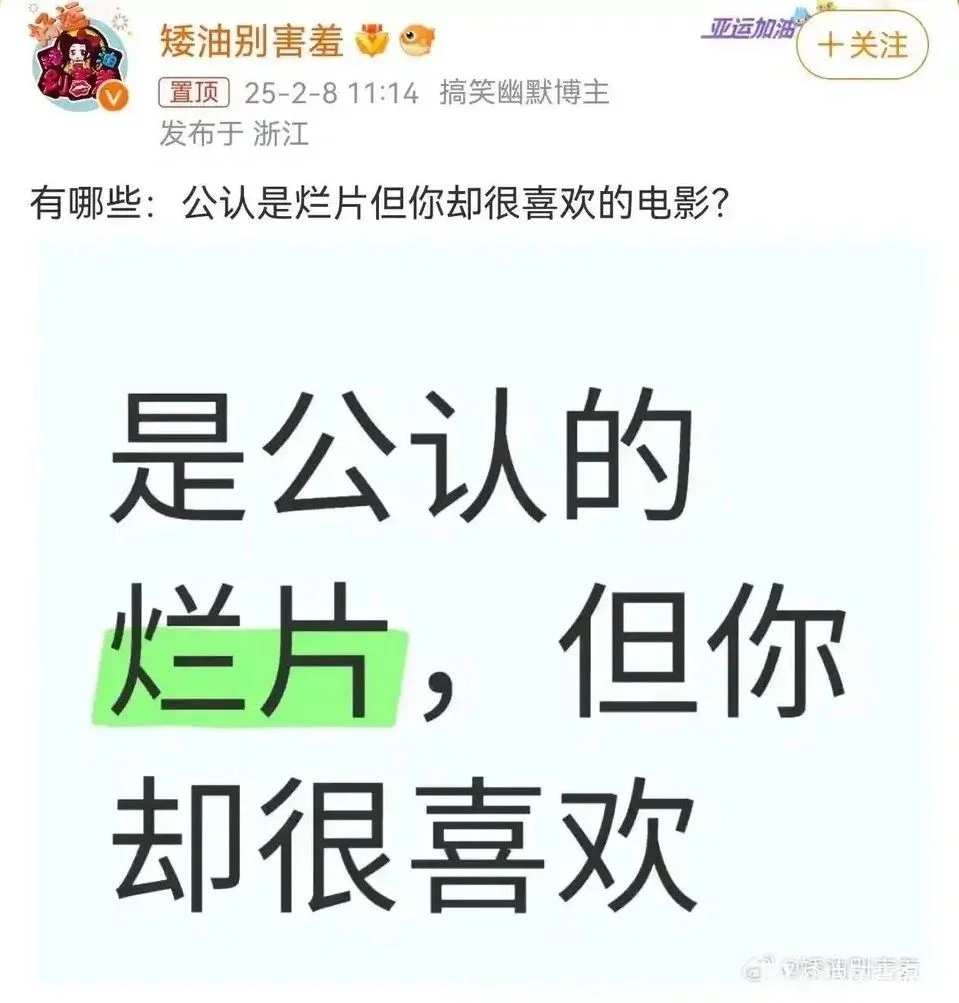 有哪些公认是烂片你却很喜欢的电影