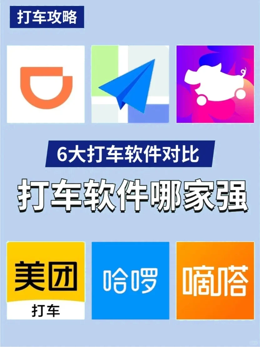 打车软件性价比对比！怎么打车最划算？