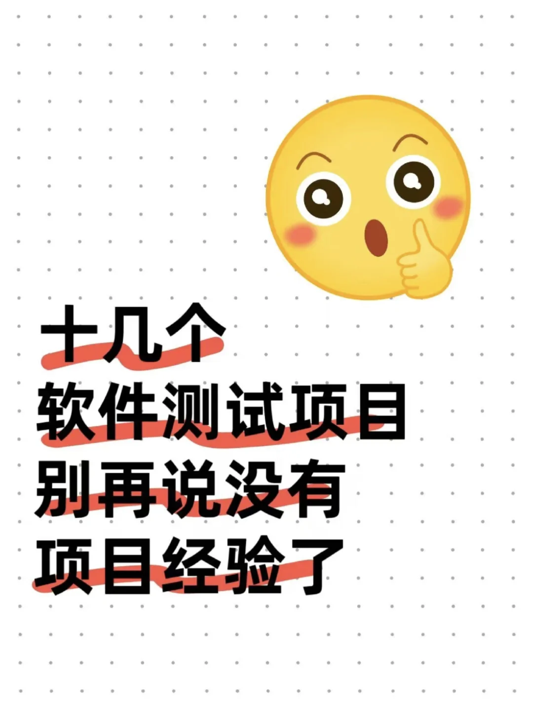 一天练一个软件测试实战项目，面试经验多了