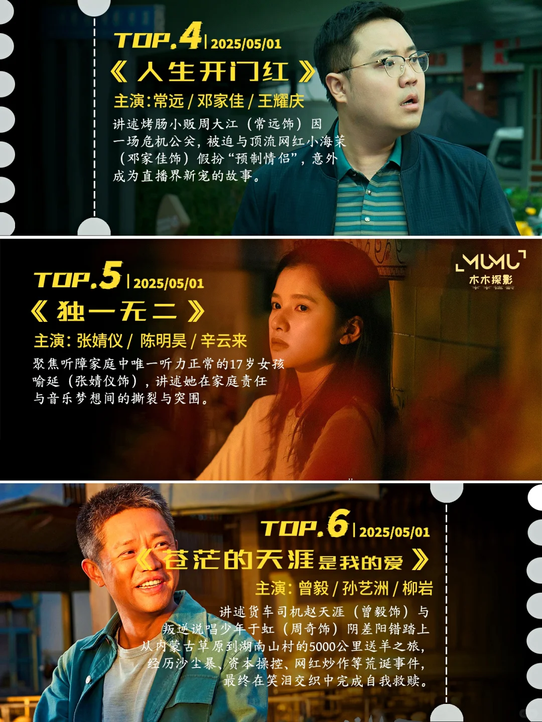 🎬 2025五一档电影推荐｜