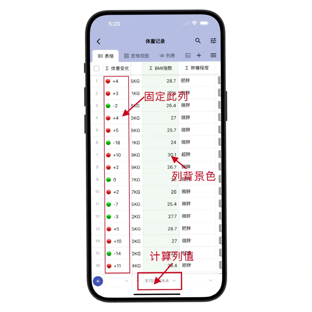 可能是北半球最强的手机表格