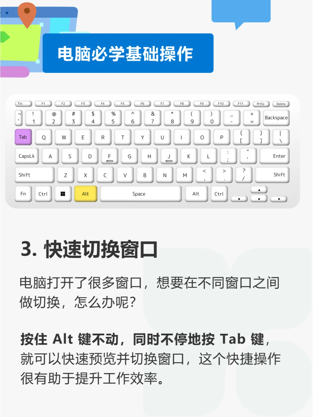 一学就会!电脑常用技巧合集