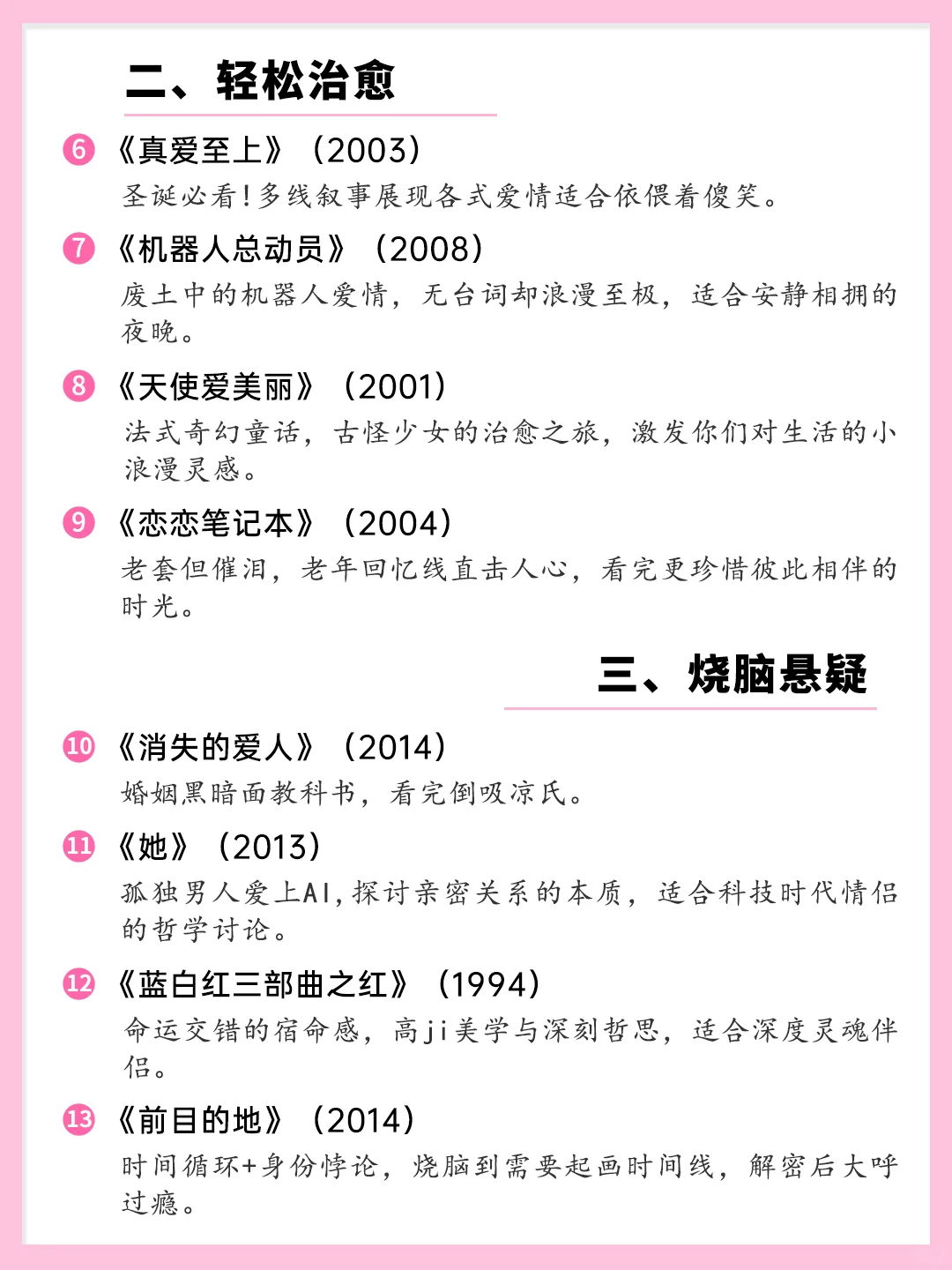 适合情侣一起观看的电影