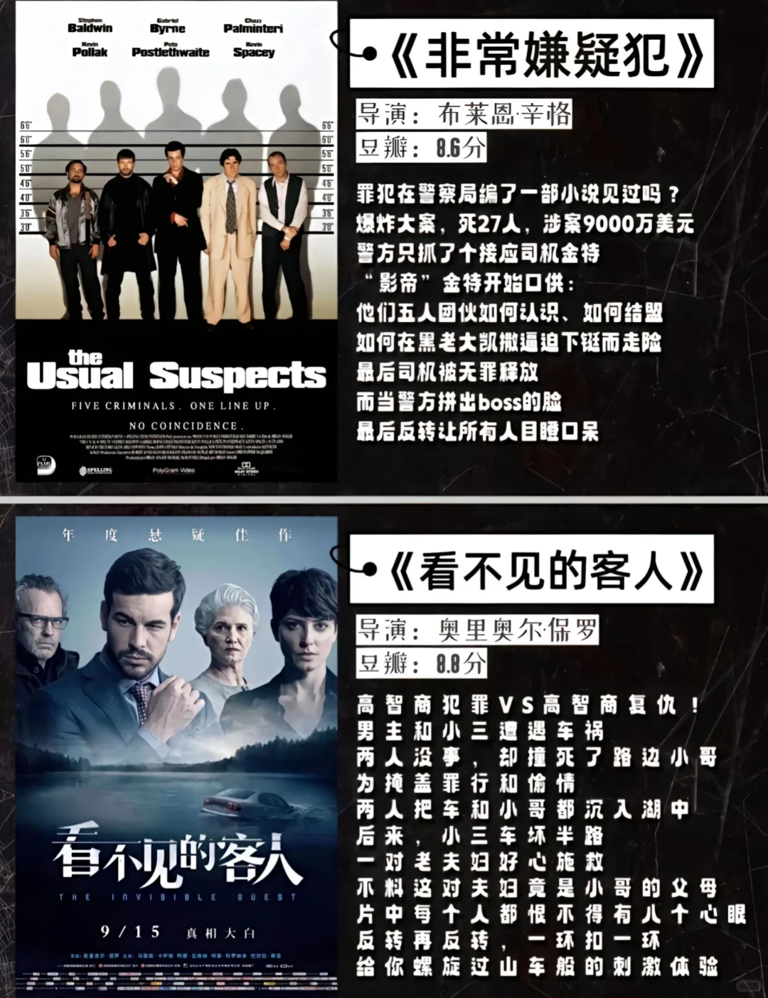 悬疑迷必看!十部超烧脑大片来袭