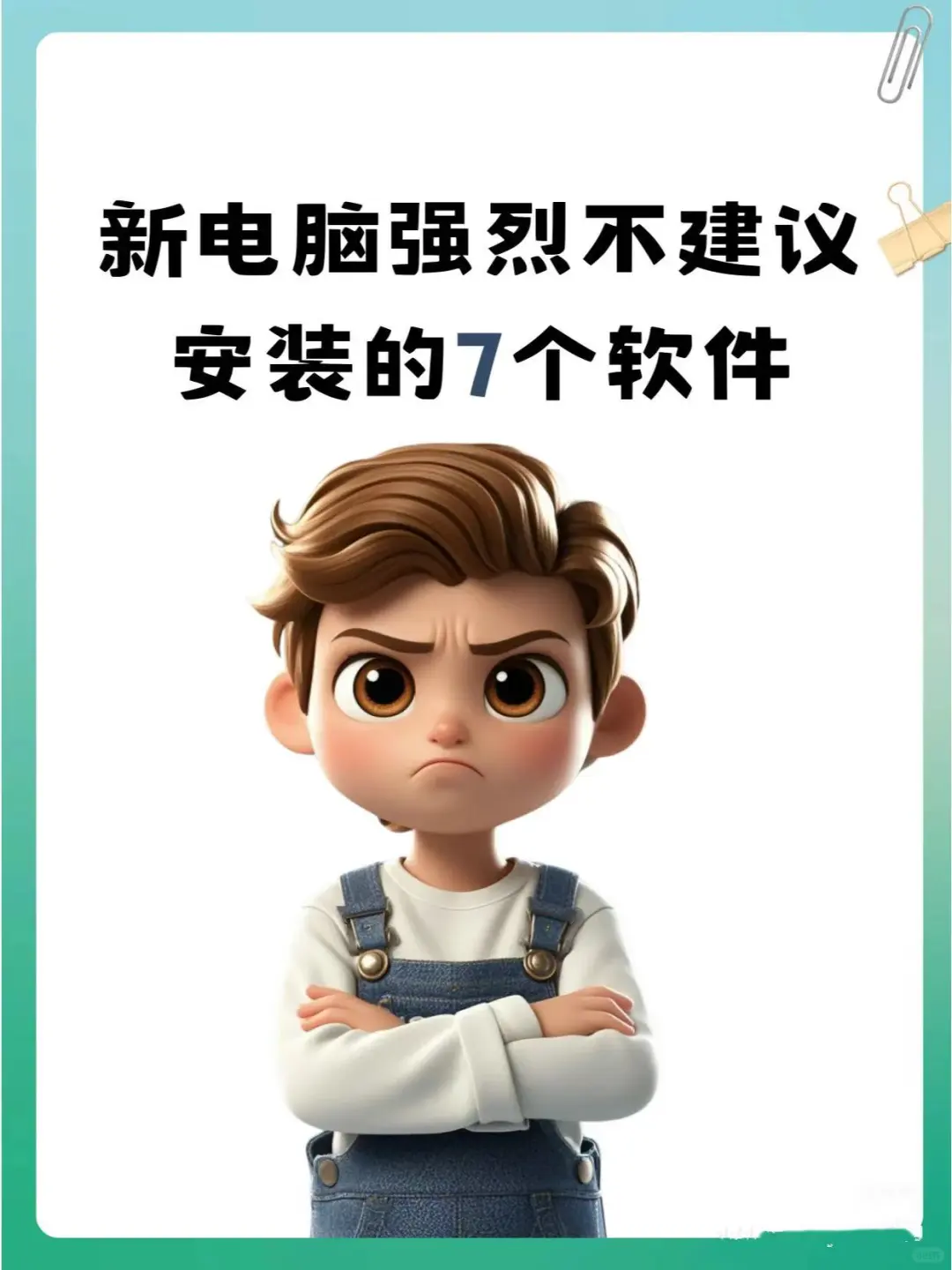 💻新电脑千万别装这 7 个软件❗️