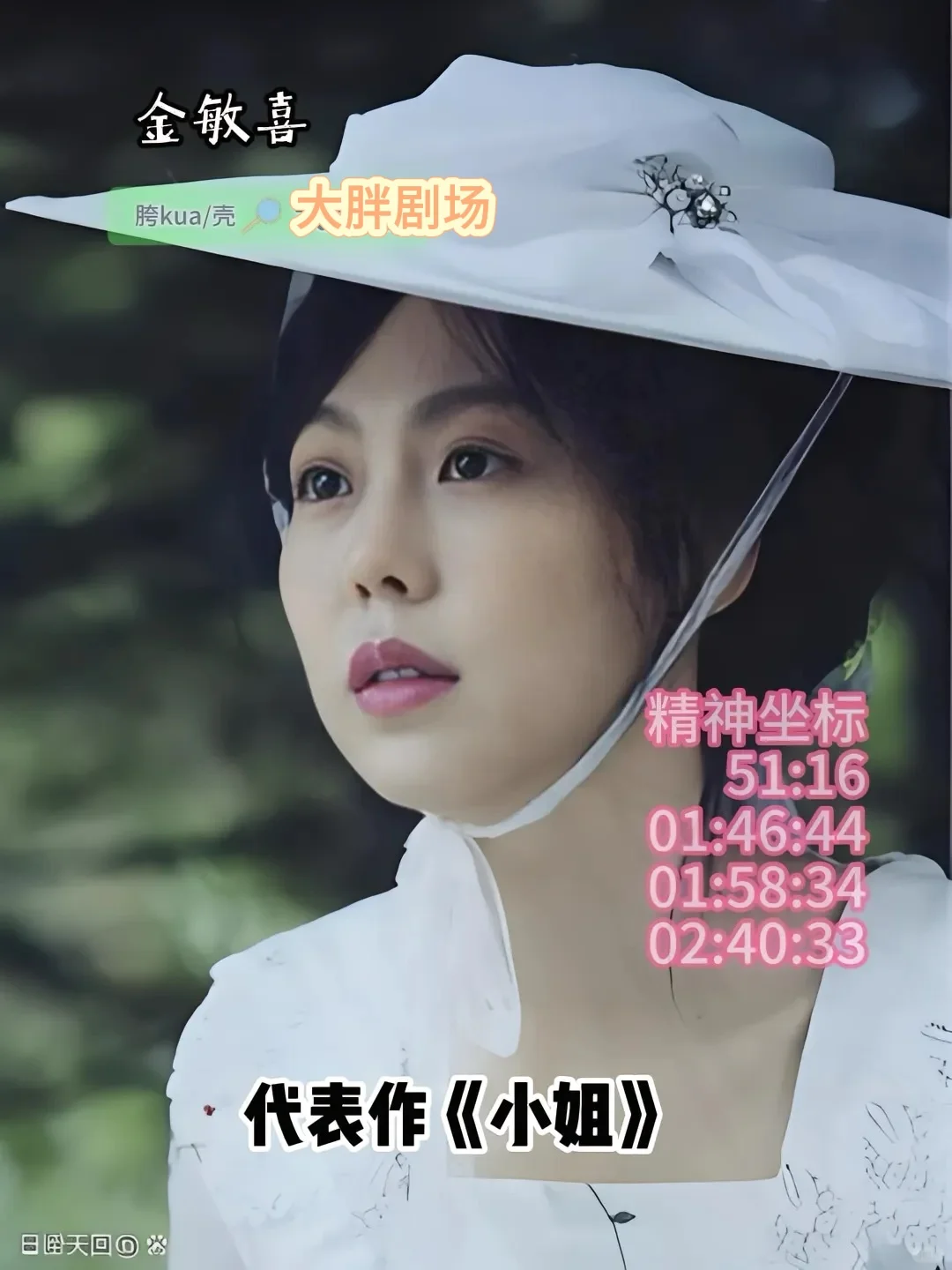 为艺术献身的明星