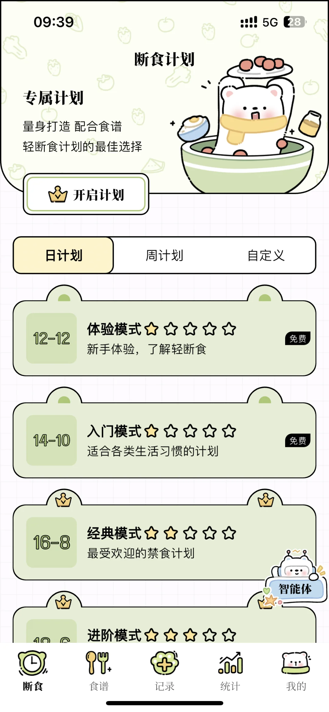 分享一个超级好用的免费的轻断食APP！