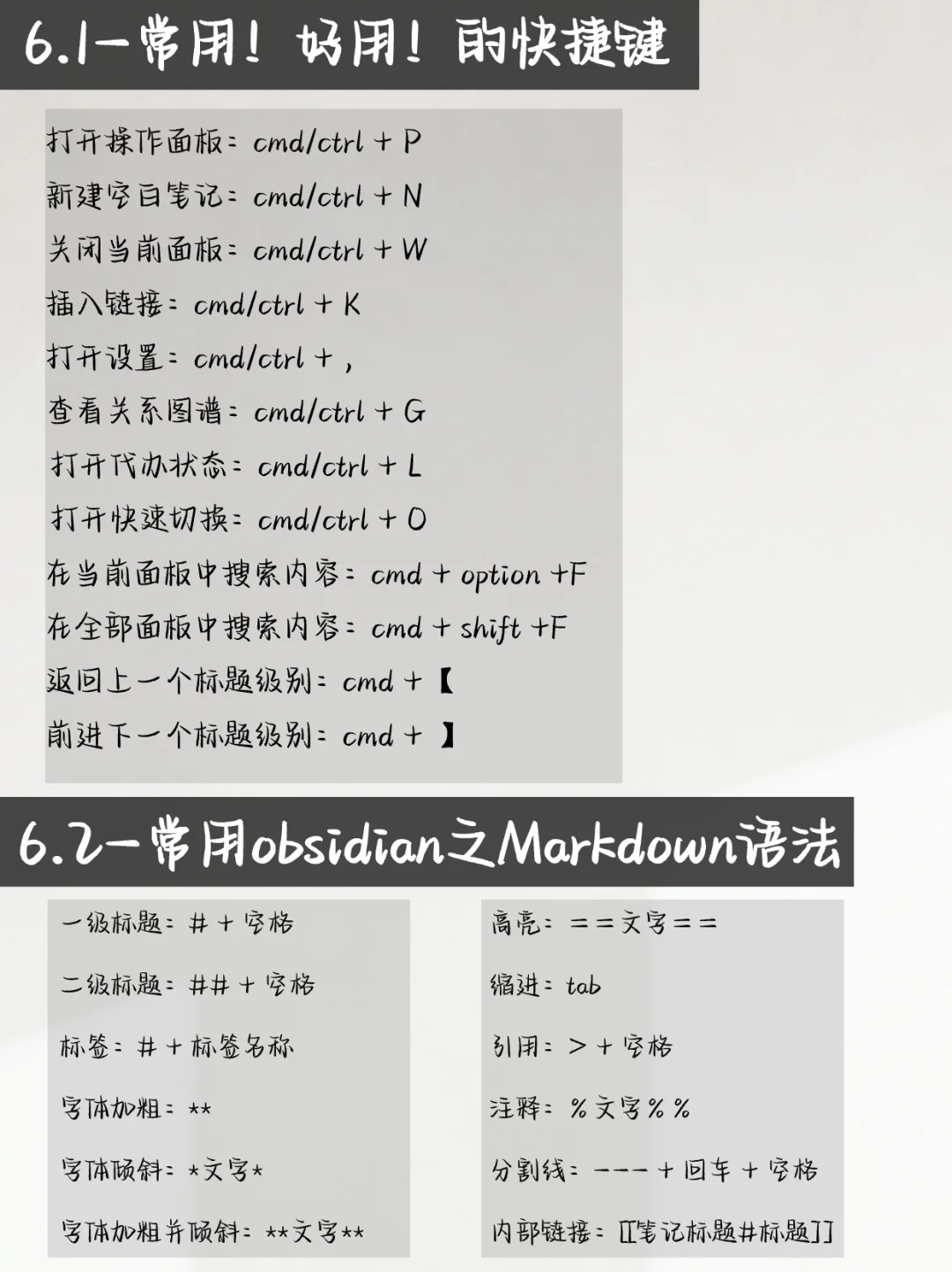 了解obsidian的这几个基础操作就够了