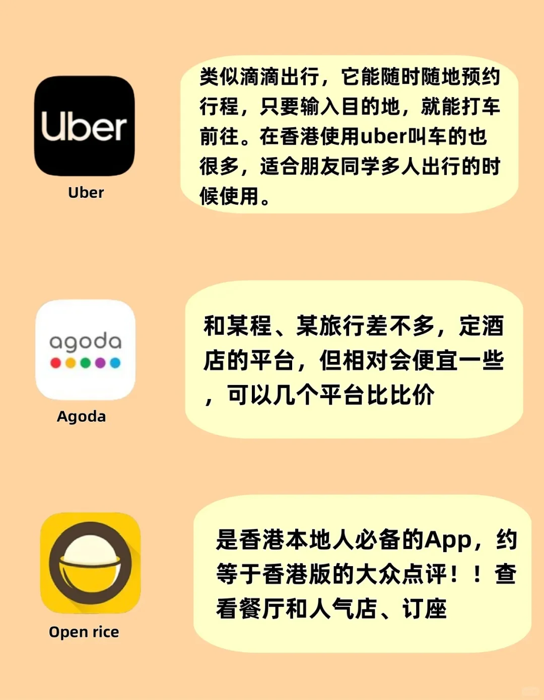 一个不能少‼️香港必备APP清单