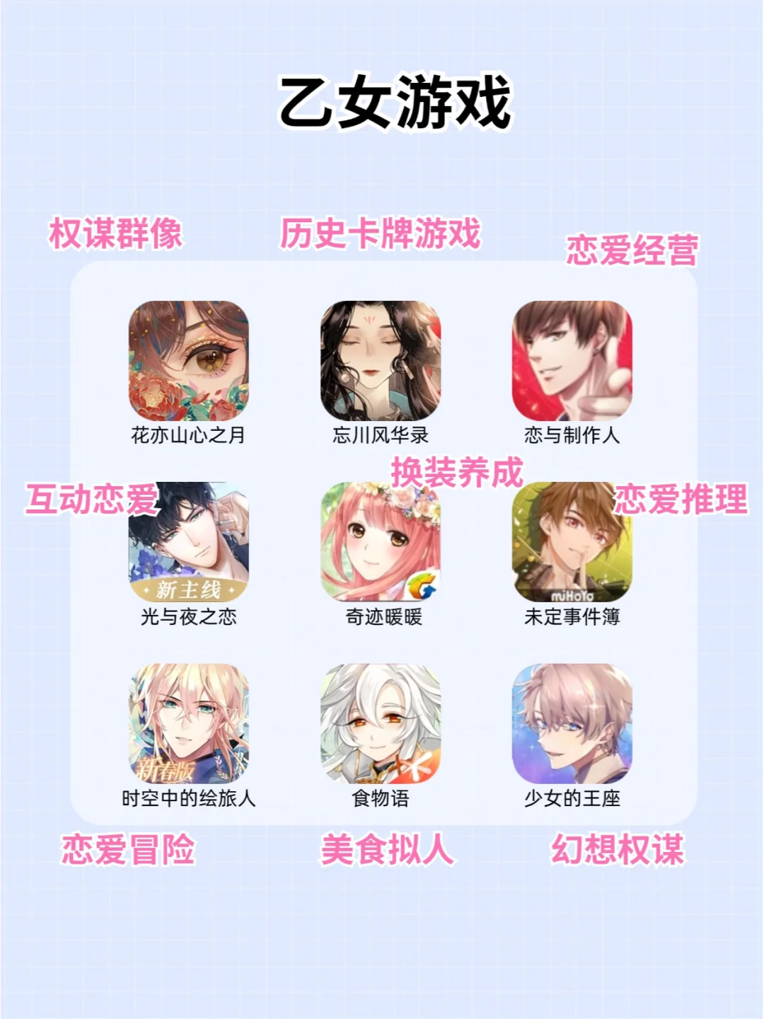 50款女生必玩的手机游戏✨哪个姐妹还没玩过