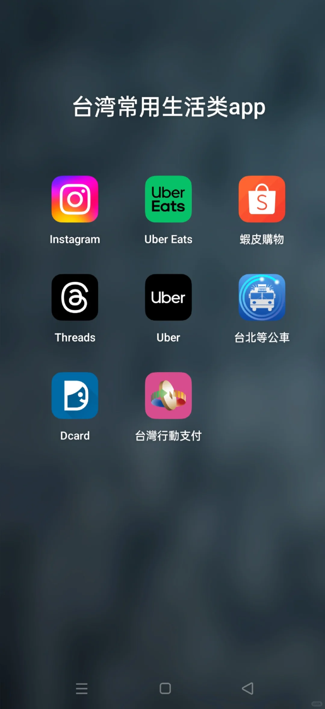 台湾最常用的app!八年留子超实用分享!