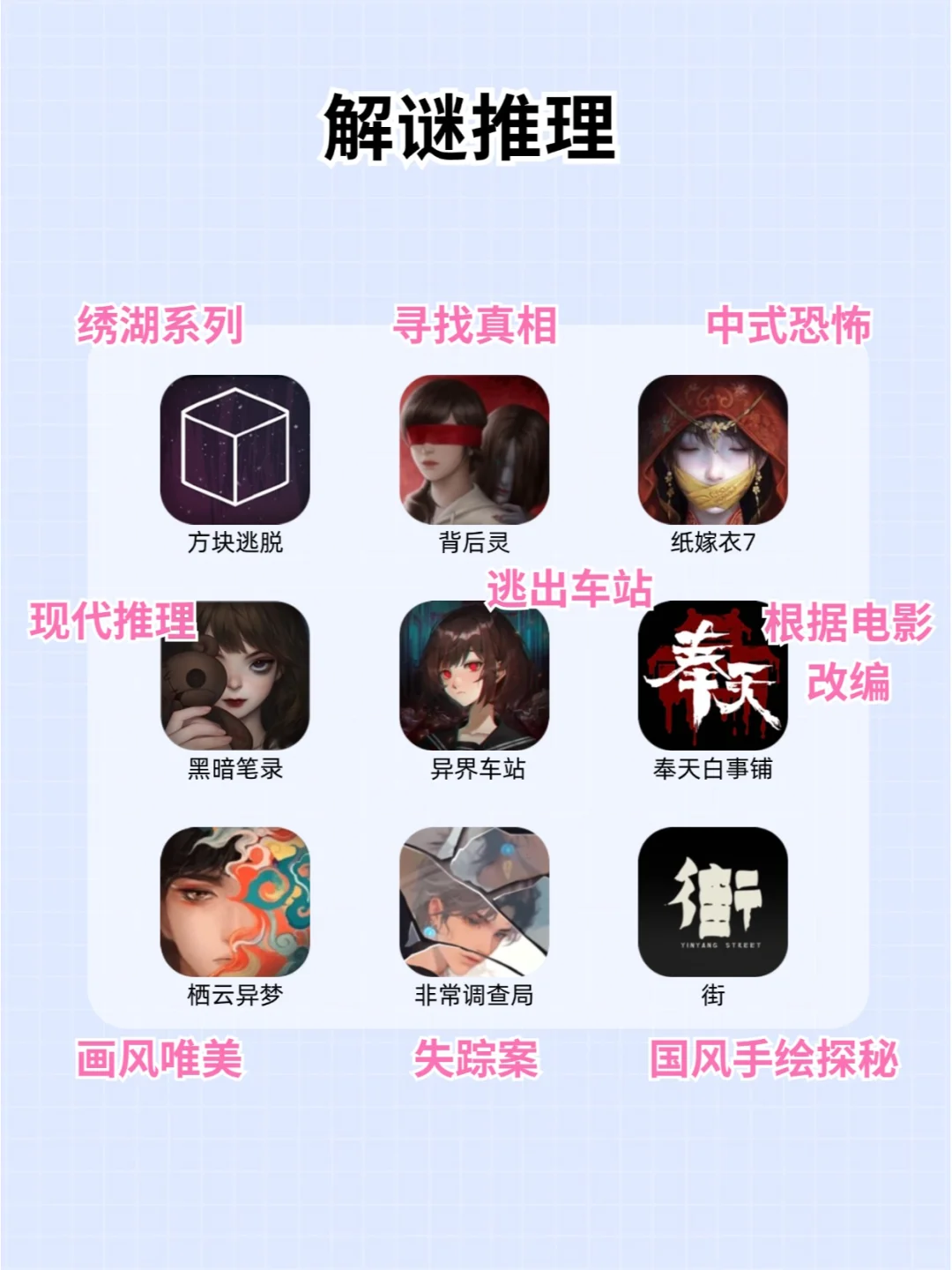 50款女生必玩的手机游戏✨哪个姐妹还没玩过