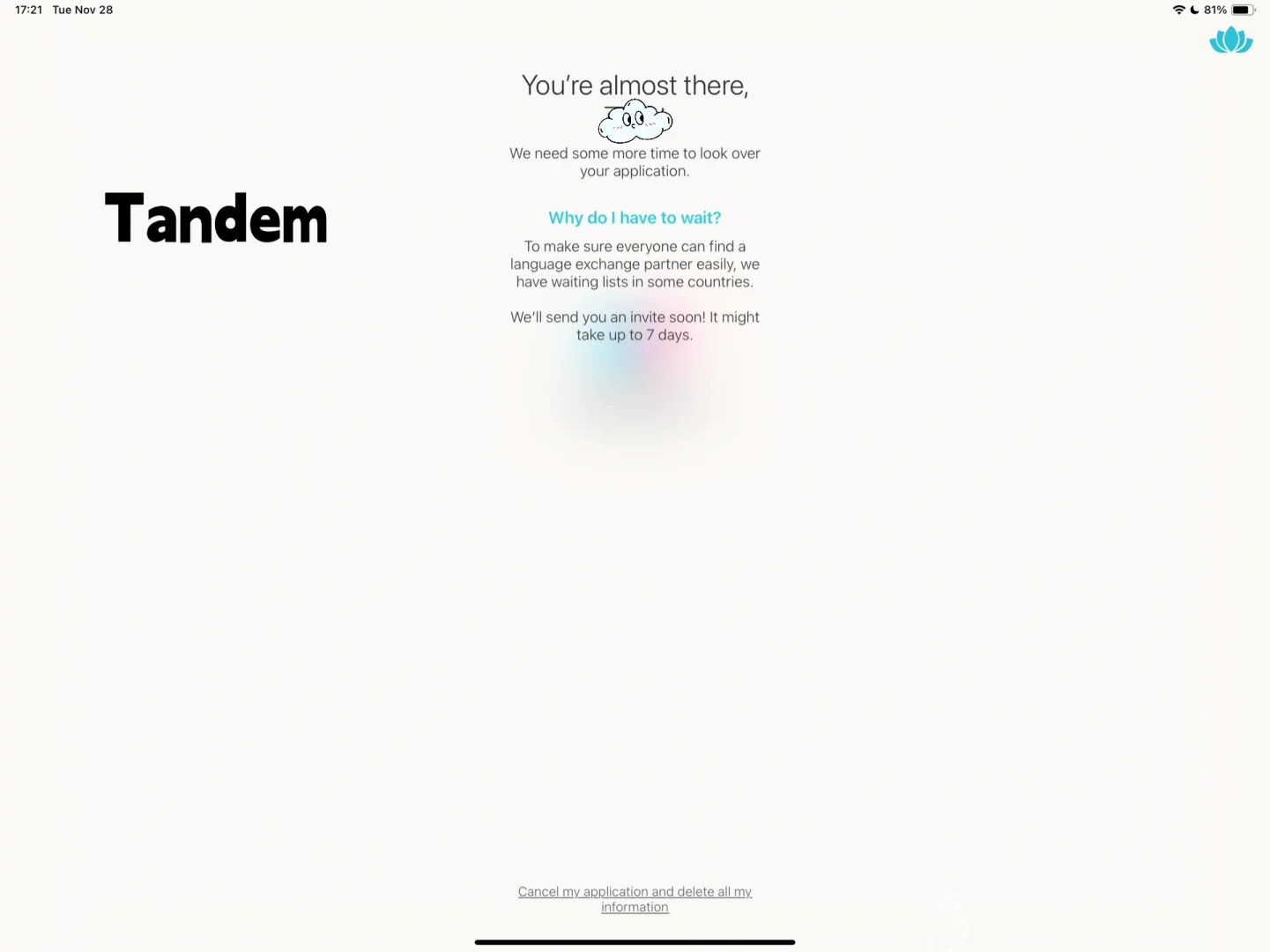 尝试国外交流软件的两天