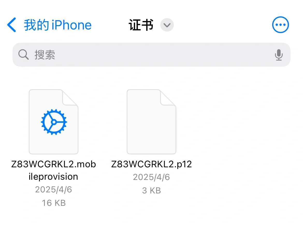 一本P12个人证书居然可以定制App