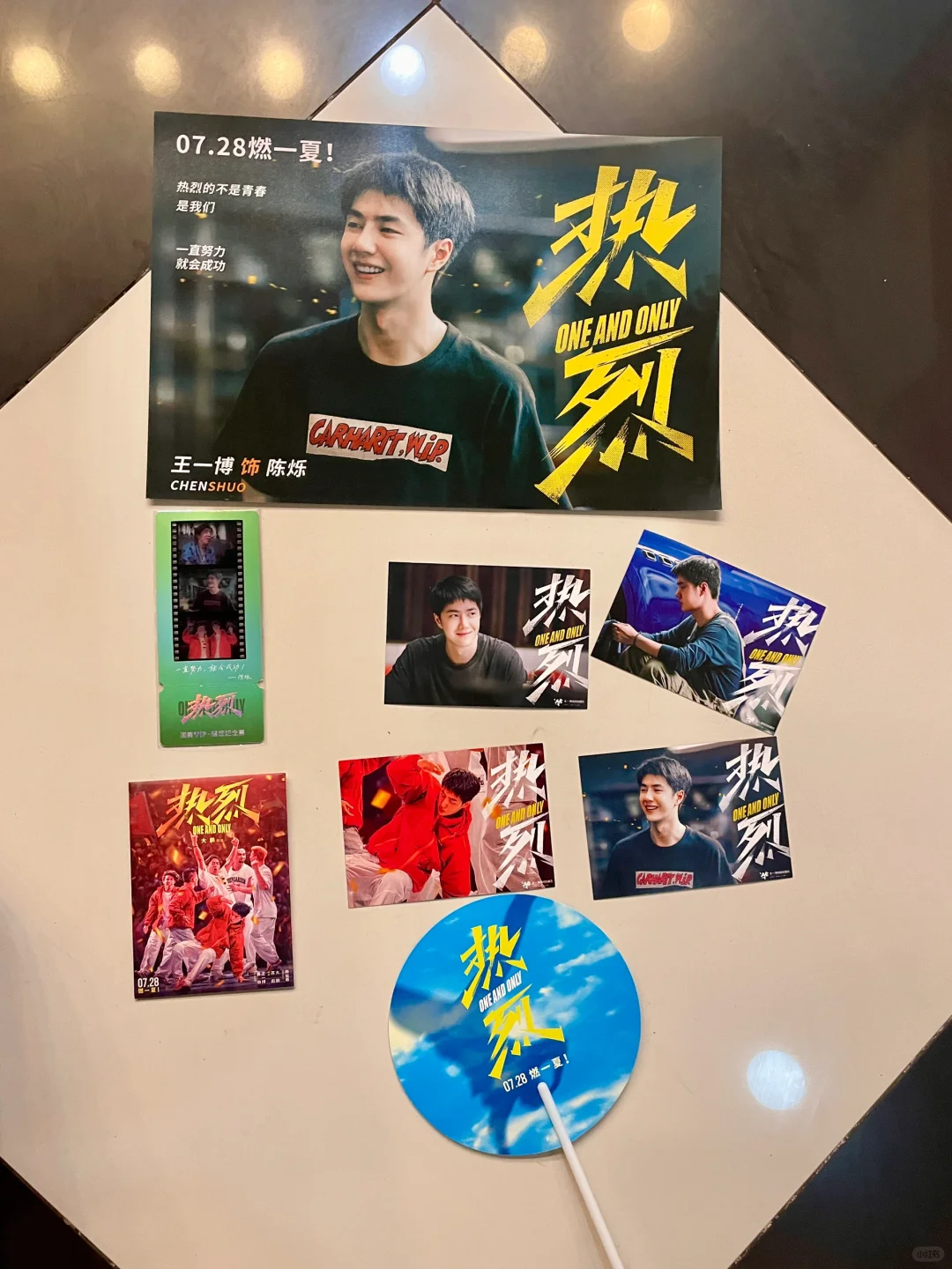 《热烈》重映，没领到过周边的宝宝看过来