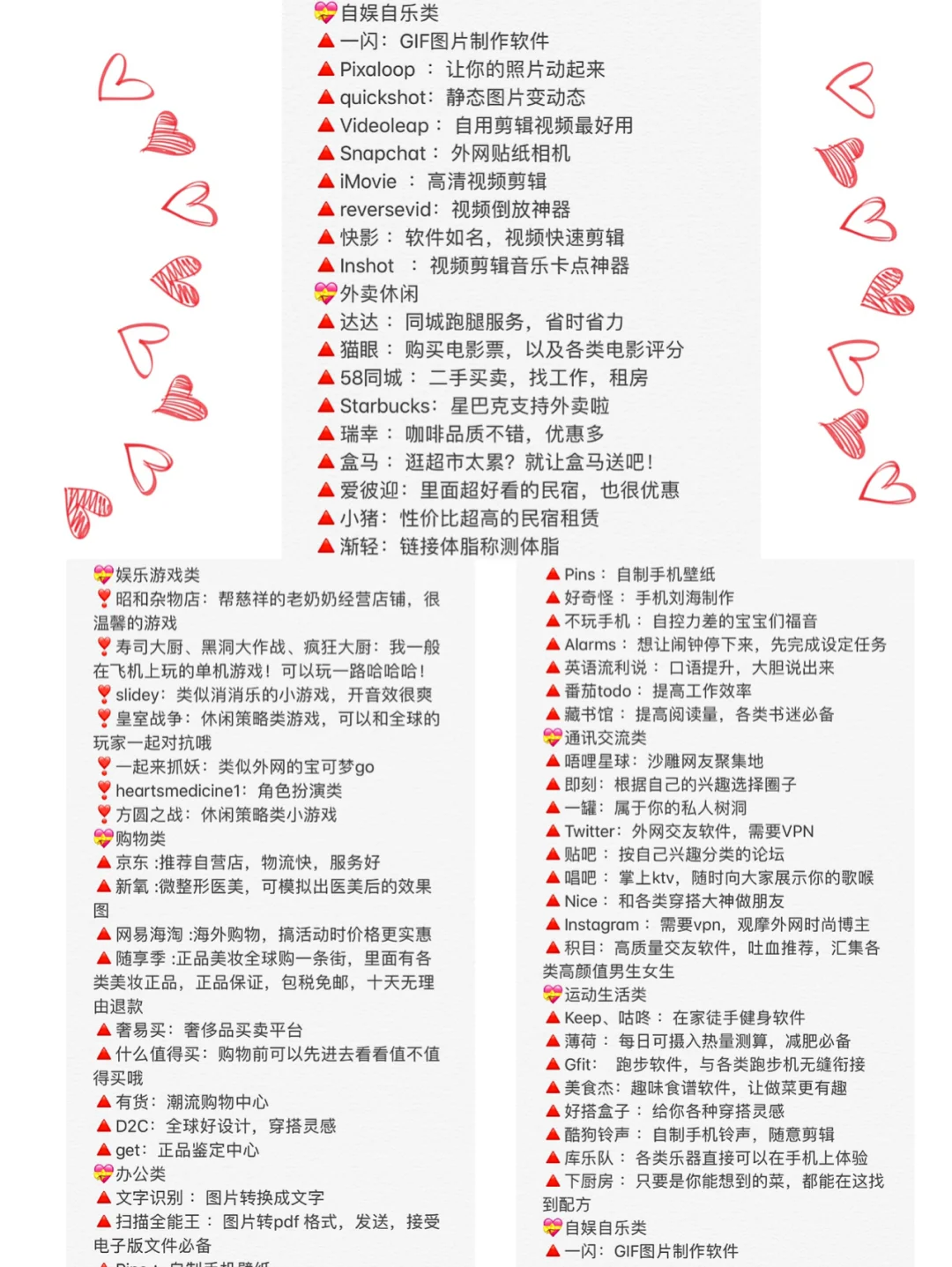 ✔️63款超好用的APP/宝藏APP🧡