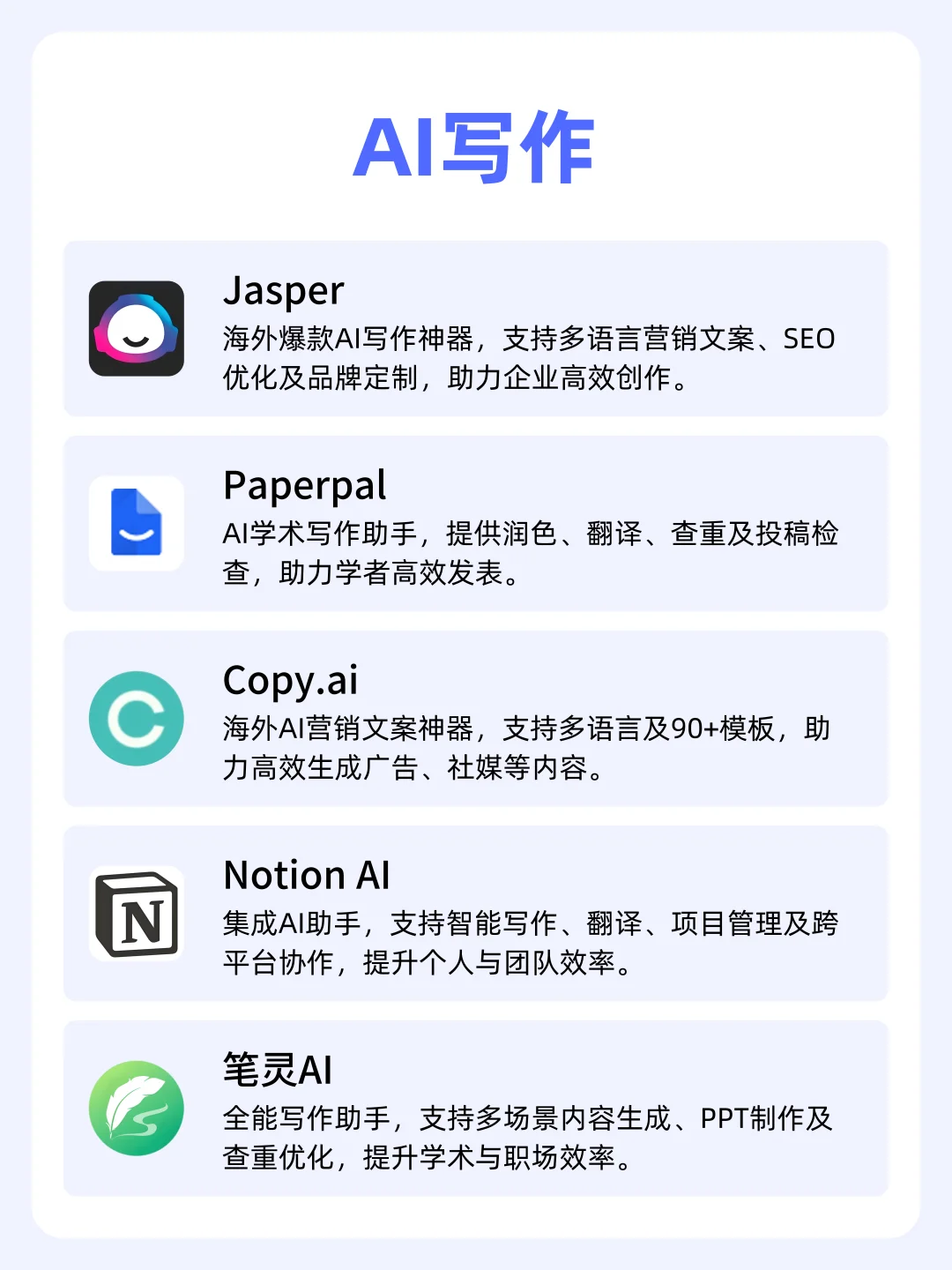 2025年AI工具大集合