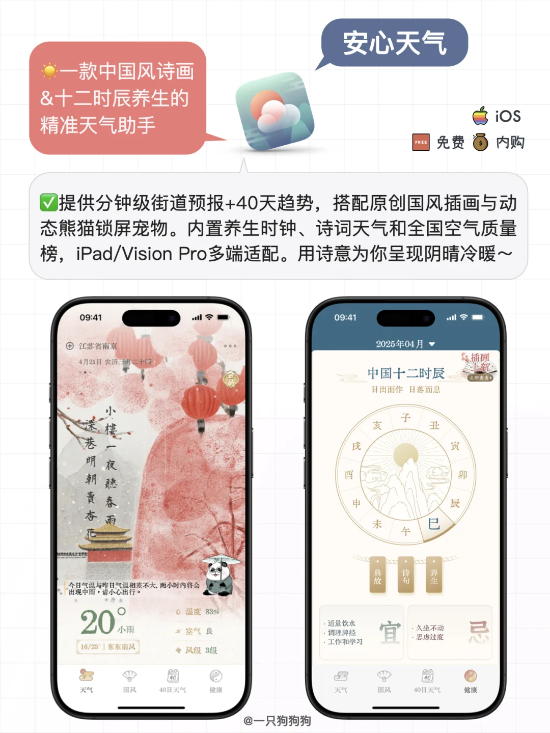 🌤️精选这几款iPhone上有趣高颜值的天气App