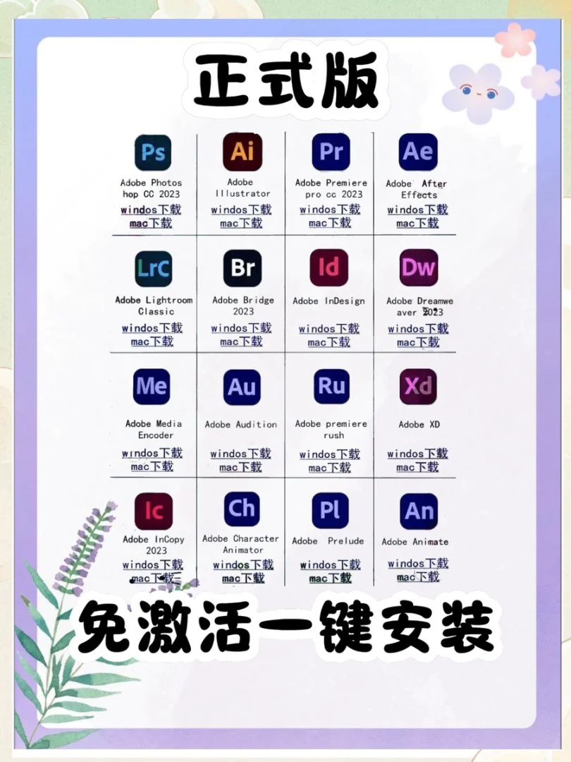 【Adobe全家桶2025】安装教程！ 安装下载！