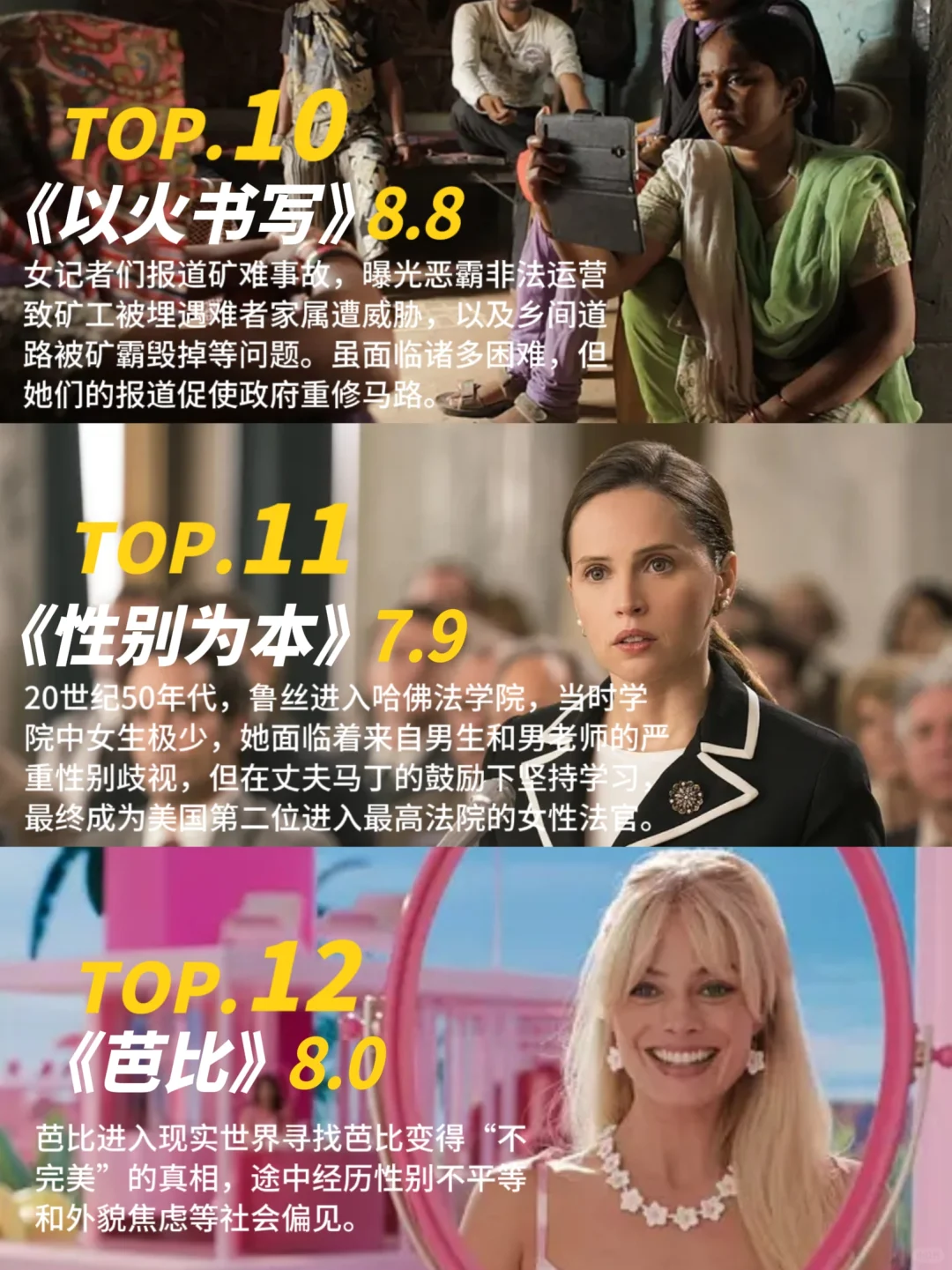 性格太软的女生，请狂刷这12部电影❗