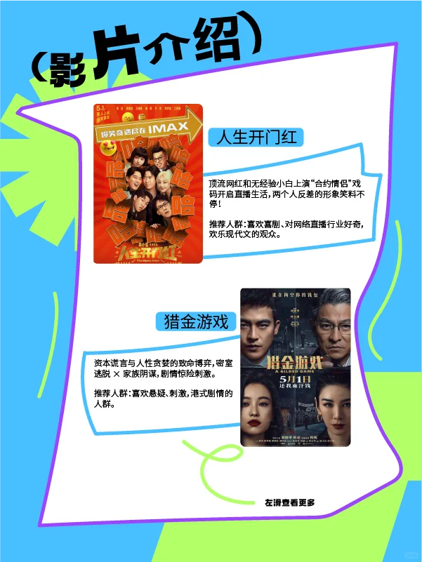 来摸鱼🐟51档电影你觉得哪一部好看?🎦