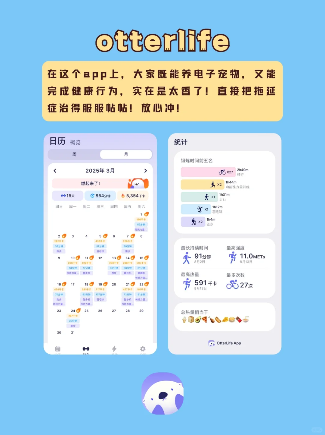 被惊到了！这些健康自律app真好用
