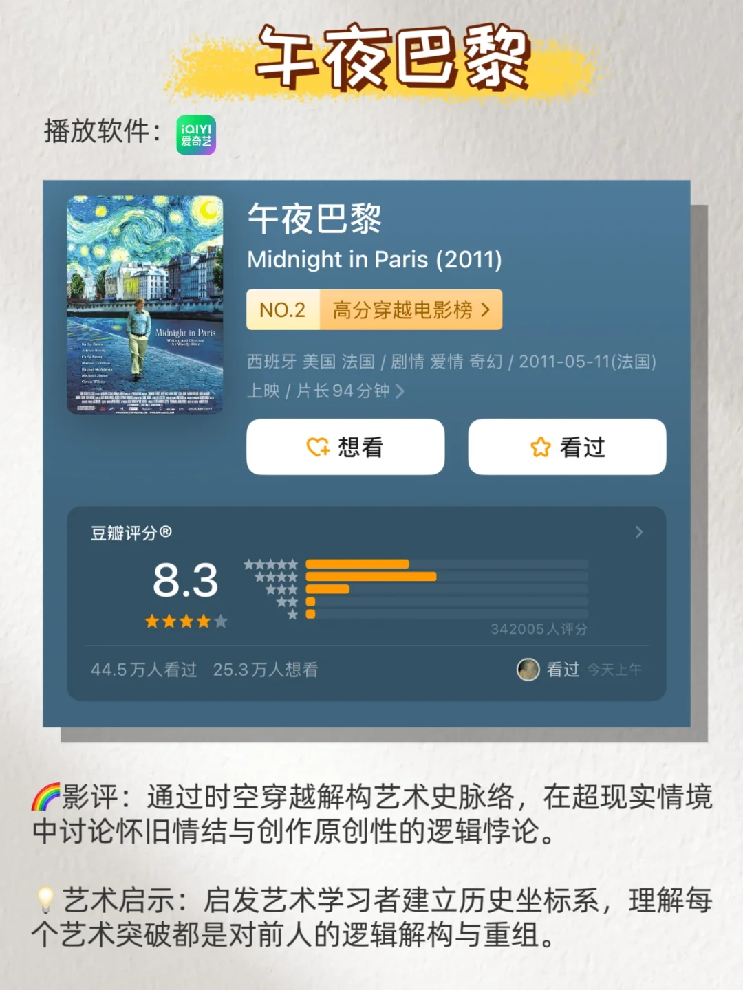 🔥美术生必看的10部艺术电影🎬