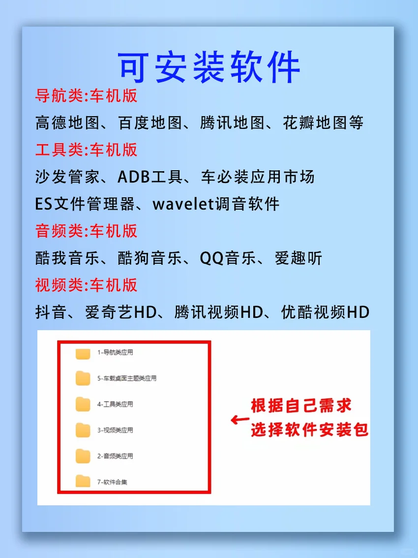 安卓车机软件生态更新，给自己车机安装软件