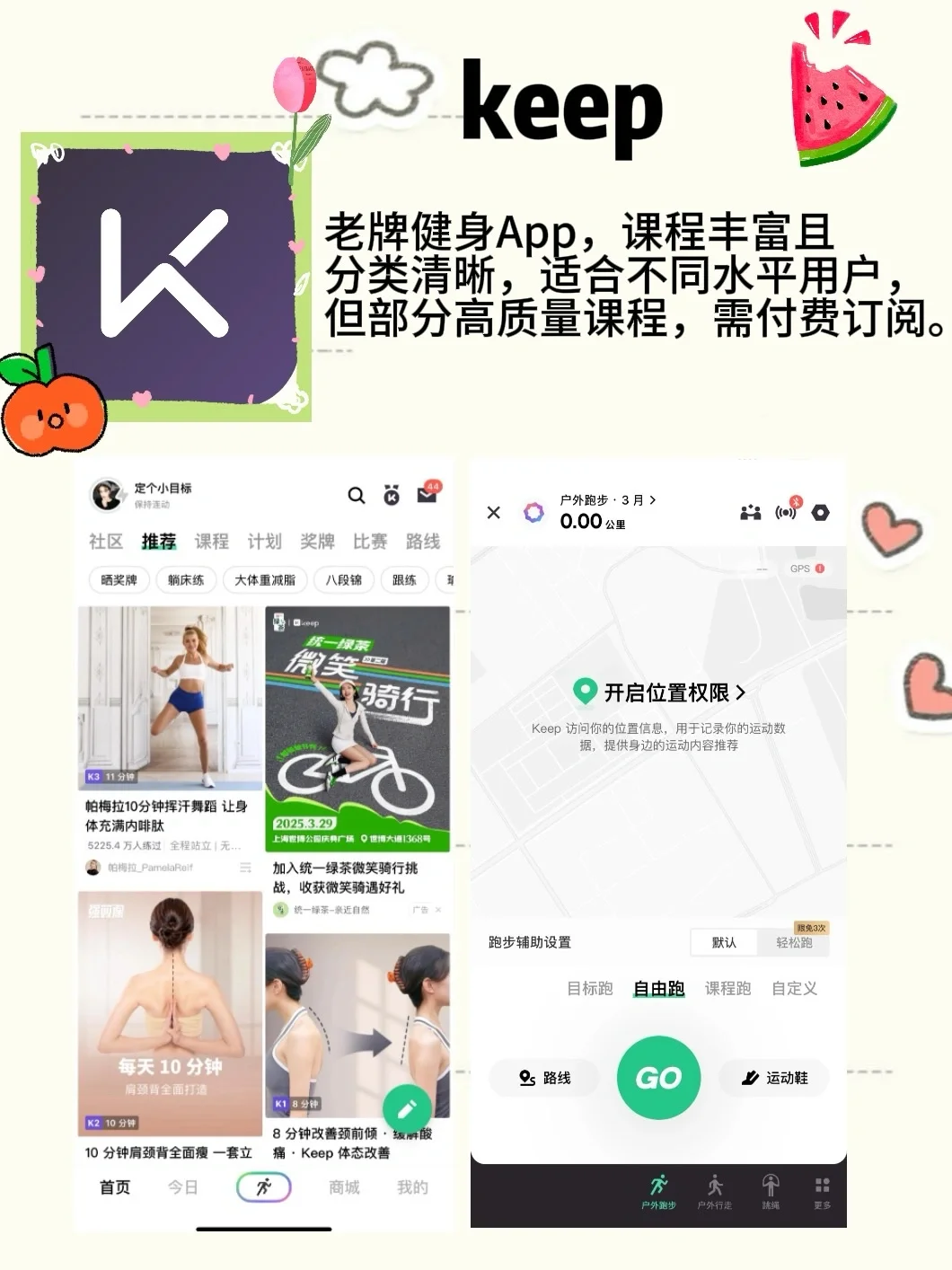 入夏前必看！几款运动记录App大测评