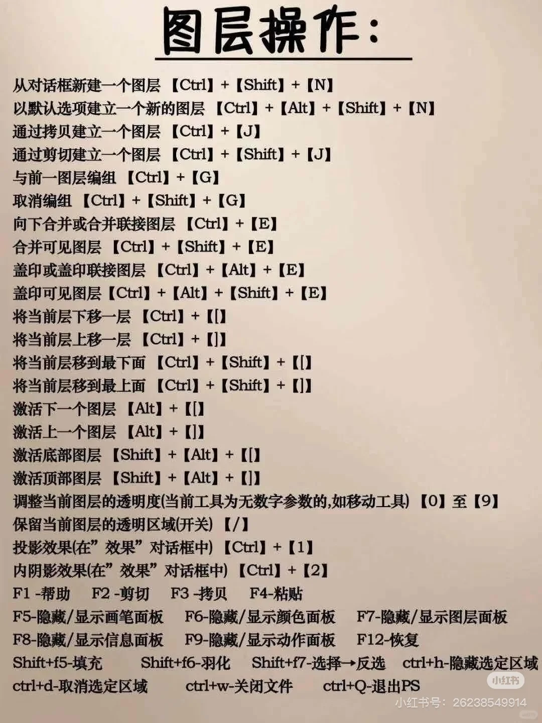 乍一看不懂，但一看就会的ps教程