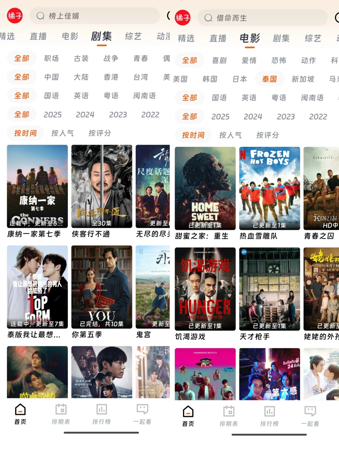 🥳橘子回归了！，实现热播剧自由姐妹们❗