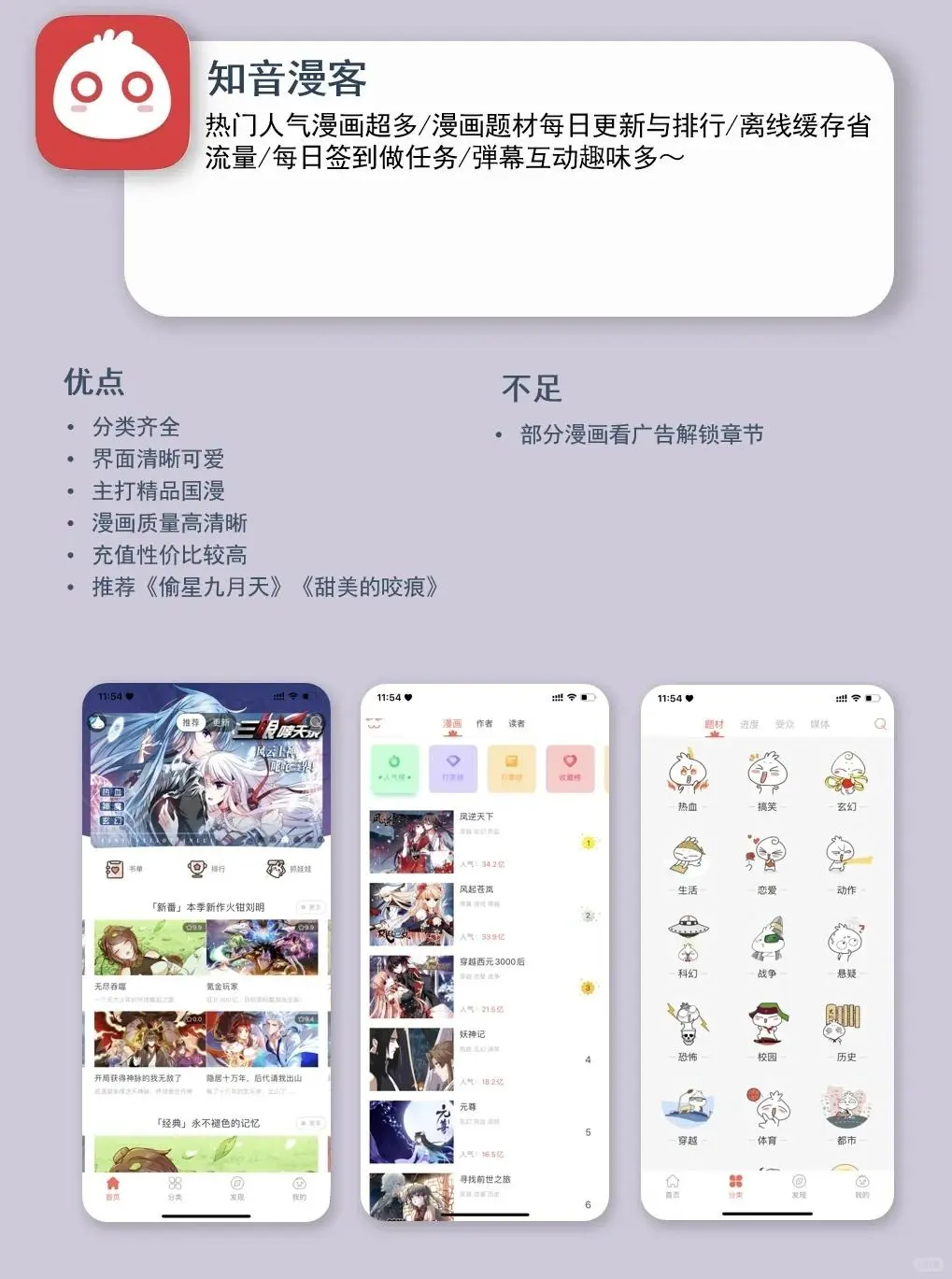 精选6款漫画App！实现追漫自由