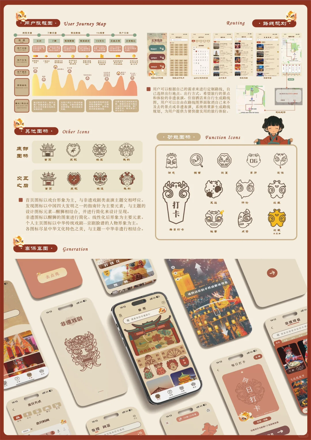 非遗旅行APP设计|华遗行