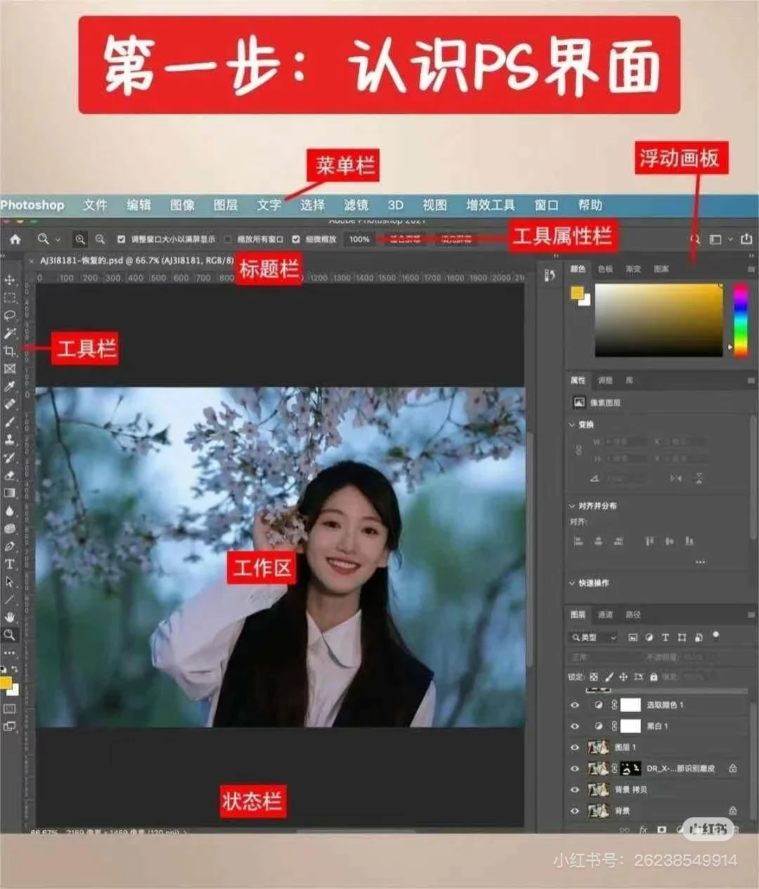 乍一看不懂，但一看就会的ps教程