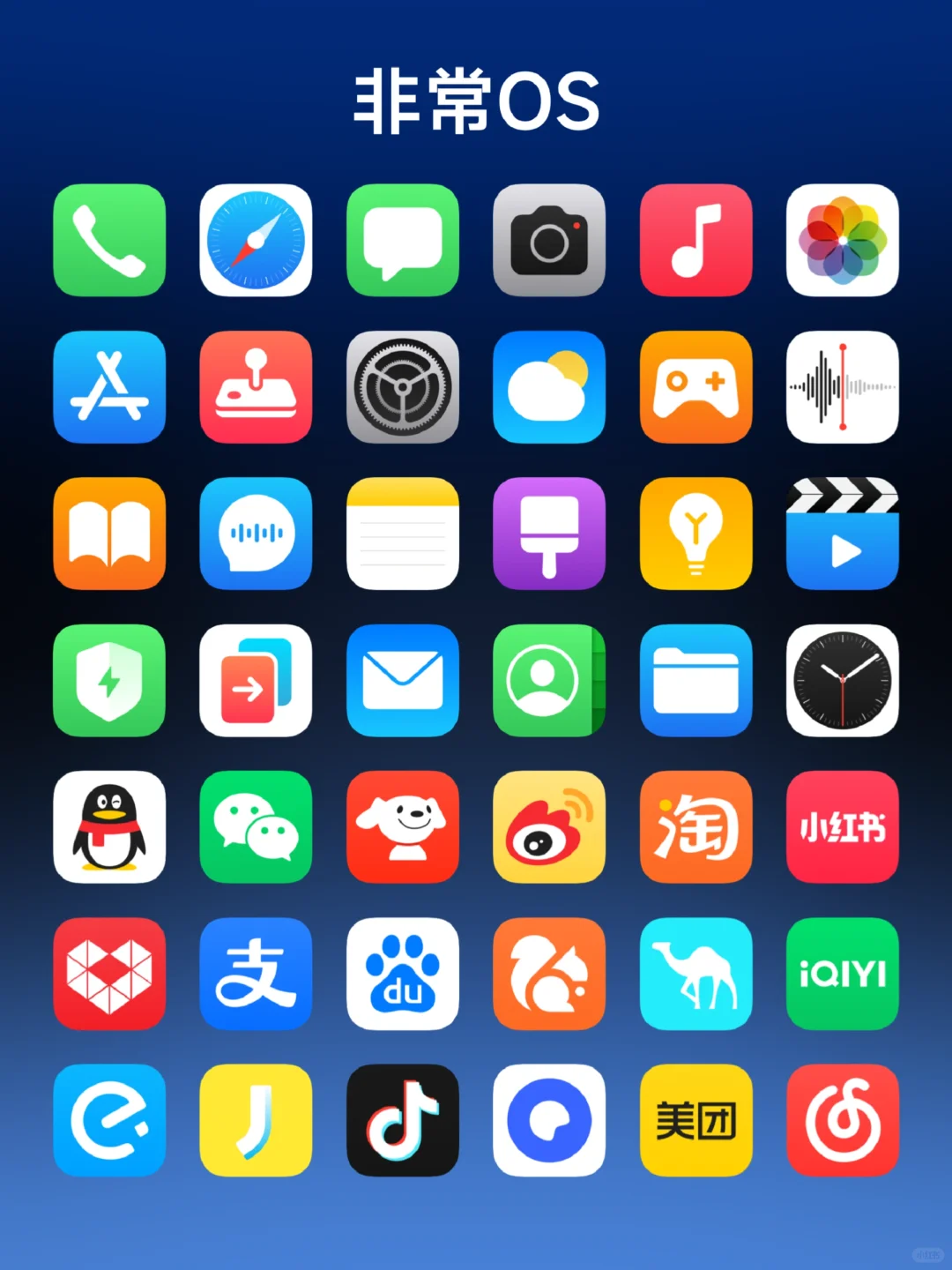 悄悄问下，这两套iOS图标你更喜欢哪一个？